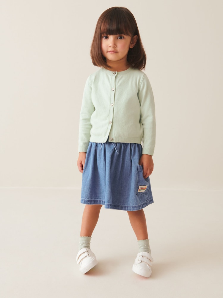 Mint Green Cardigan (3mths-7yrs) - Image 1 of 7