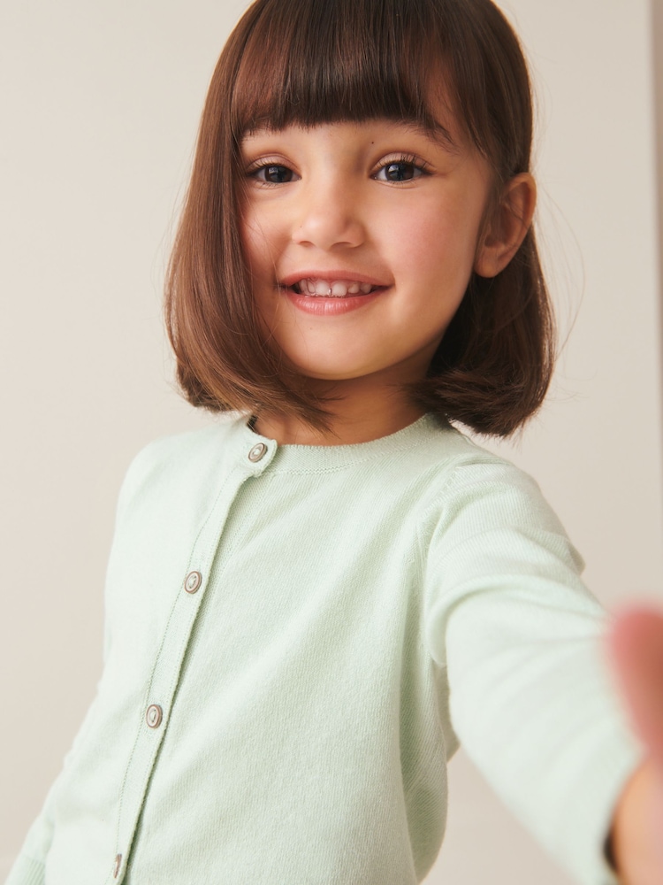 Mint Green Cardigan (3mths-10yrs) - Image 3 of 7