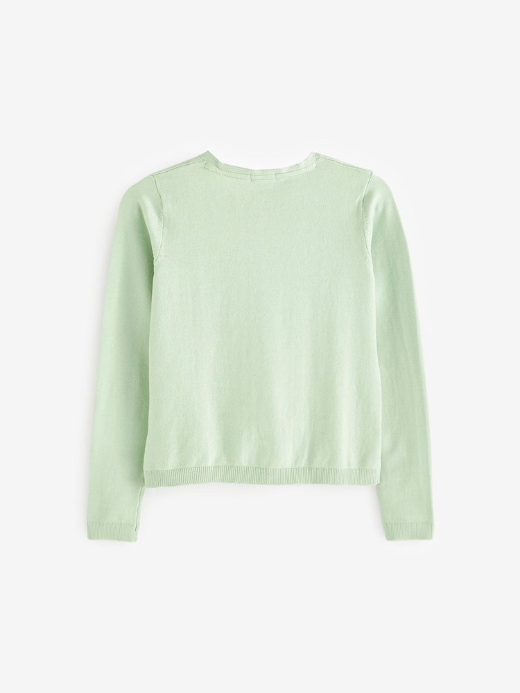 Mint Green Cardigan (3mths-10yrs) - Image 6 of 7