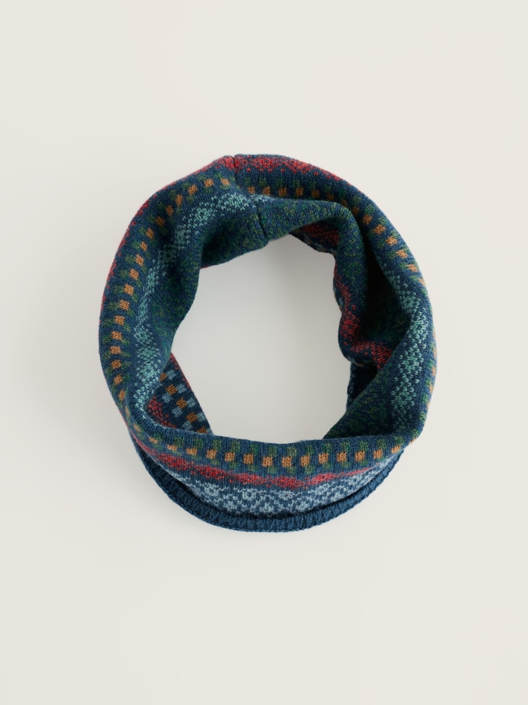 Seasalt Cornwall Blue Talwyn Snood - Image 3 of 3