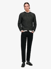 Superdry Black Chunky Raglan Jumper - Image 2 of 5