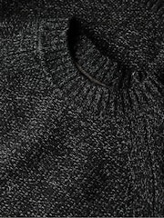 Superdry Black Chunky Raglan Jumper - Image 5 of 5
