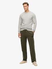 Superdry Army Khaki Luxury Sport Straight Joggers - Image 1 of 7