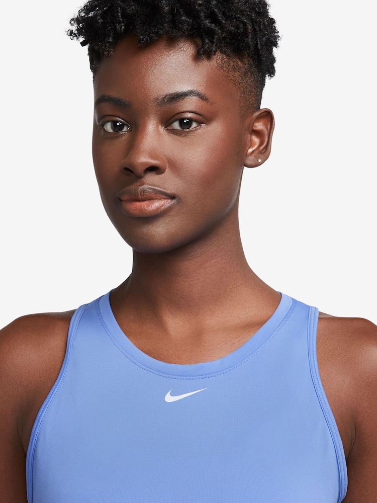 Nike Blue Dri-FIT One Vest - Image 3 of 3