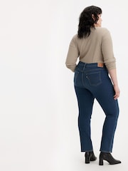 Ревностный синий - Моделирующие прямые джинсы Levi's® 314™ - Image 3 of 7