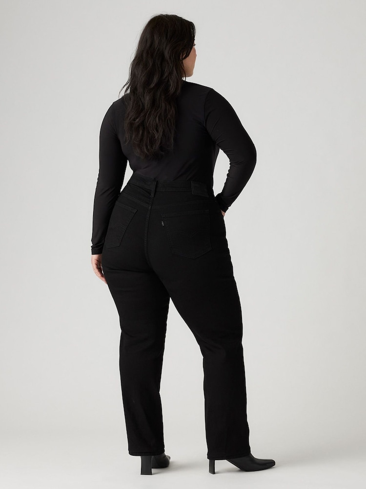 Levi's® Midnight Gaze 724™ Curve High Rise Slim Straight Jeans - Image 2 of 8