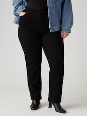 Levi's® Midnight Gaze 724™ Curve High Rise Slim Straight Jeans - Image 3 of 8