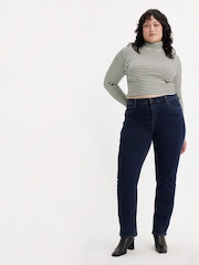 Levi's® Lots of Love No DP 724™ High Rise Straight Jeans - Image 1 of 8
