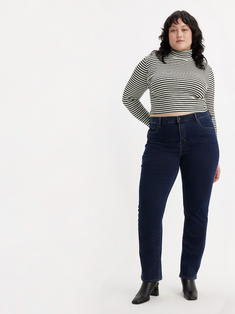 Levi's® Lots of Love No DP 724™ High Rise Straight Jeans - Image 1 of 8