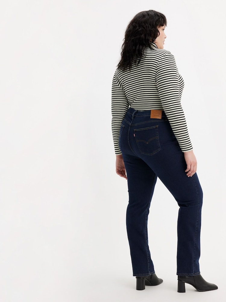 Levi's® Lots of Love No DP 724™ High Rise Straight Jeans - Image 2 of 8