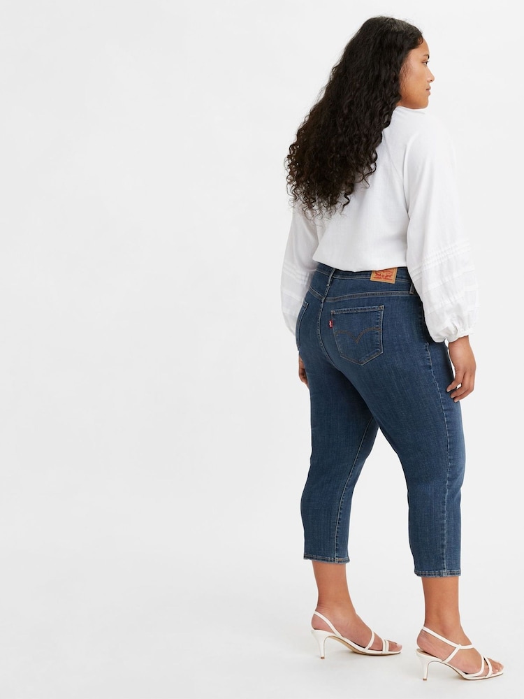 Levi's® Lapis Amidst 311™ Curve Shaping Skinny Capri Jeans - Image 2 of 5