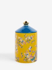 Yellow Midnight Patchouli and Amber Ceramic Shaped Scented Candle - Image 3 of 3