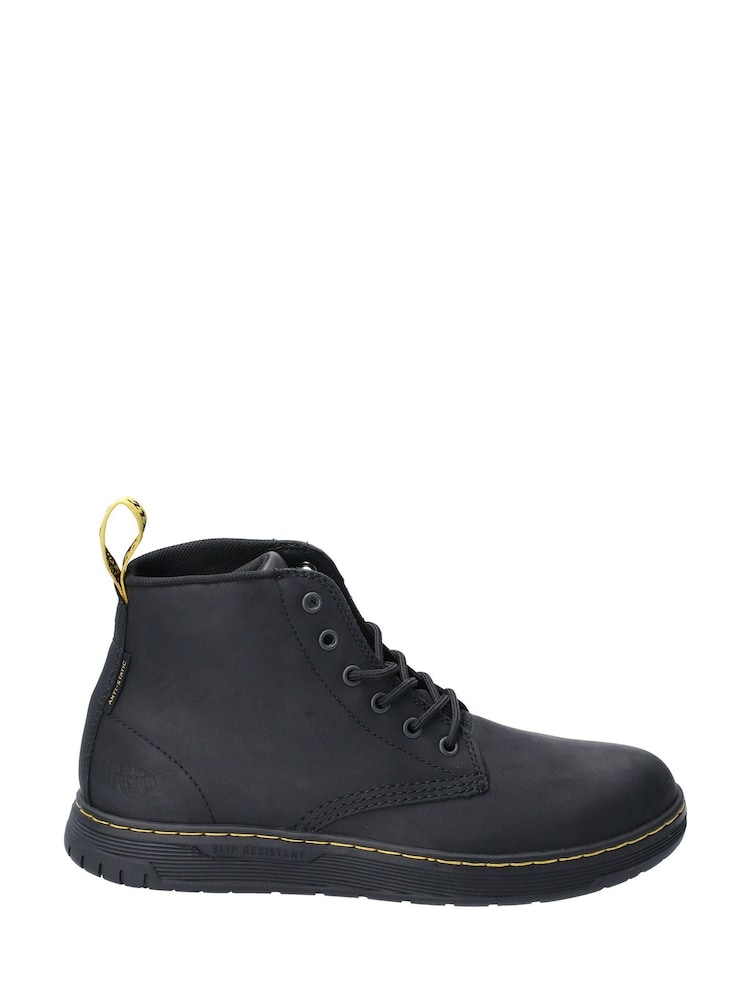 Dr. Martens Black Ledger S1P Lace-Up Safety Boots - Image 1 of 4