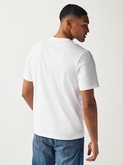 White Shapes Print T-Shirts - Image 3 of 7