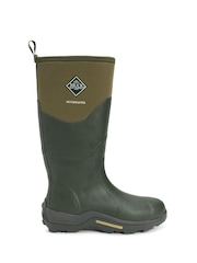 Muck Boots Green Muckmaster Hi Wellington Boots - Image 1 of 8