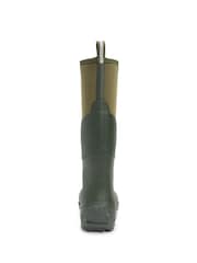 Muck Boots Green Muckmaster Hi Wellington Boots - Image 6 of 8