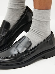 Black Forever Comfort® Classic Loafers - Image 2 of 7