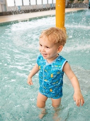 Splash About Blue Baby Wrap Wetsuit - Image 3 of 8