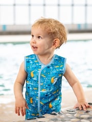 Splash About Blue Baby Wrap Wetsuit - Image 5 of 8