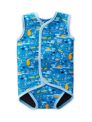 Splash About Blue Baby Wrap Wetsuit - Image 6 of 8