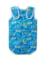Splash About Blue Baby Wrap Wetsuit - Image 7 of 8