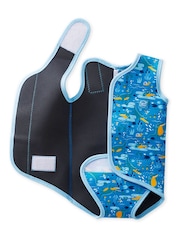Splash About Blue Baby Wrap Wetsuit - Image 8 of 8