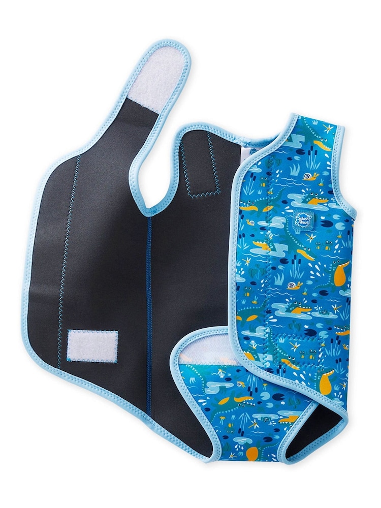 Splash About Blue Baby Wrap Wetsuit - Image 8 of 8 Splash About Blue Baby Wrap Wetsuit - Image 8 of 8