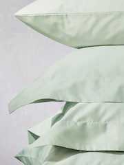 Laura Ashley Set of 2 Duck Egg Blue 400 Thread Count 100% Cotton Pillowcases - Image 1 of 4