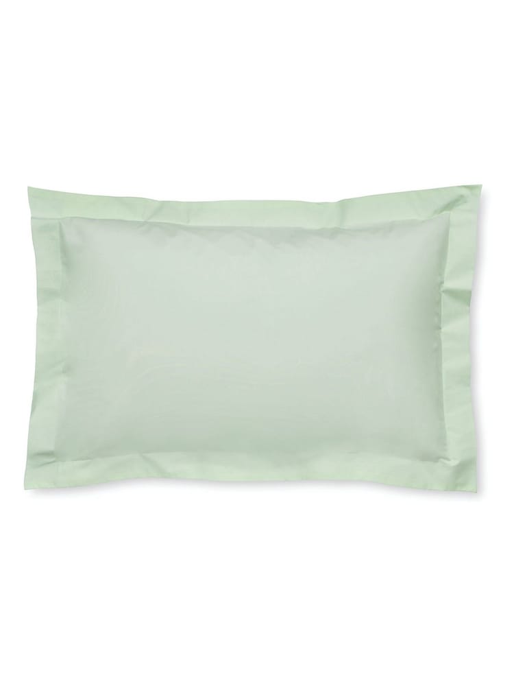 Laura Ashley Set of 2 Duck Egg Blue 400 Thread Count 100% Cotton Pillowcases - Image 2 of 4