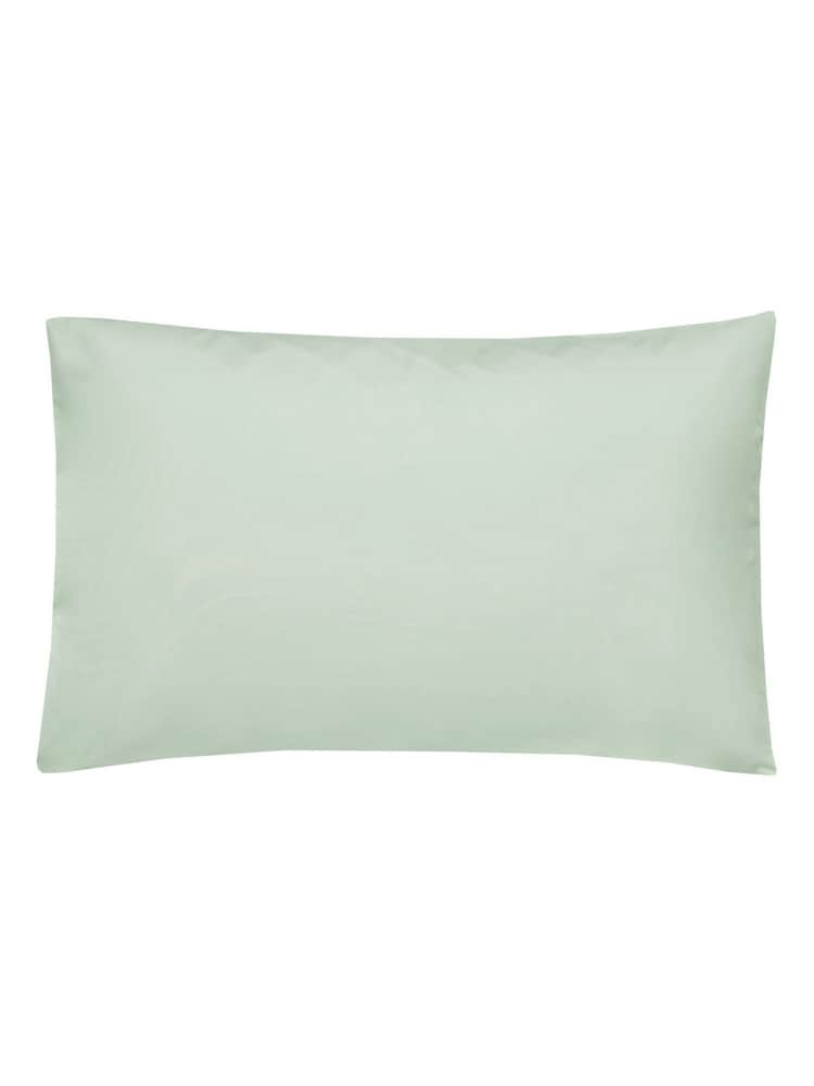 Laura Ashley Set of 2 Duck Egg Blue 400 Thread Count 100% Cotton Pillowcases - Image 3 of 4