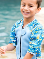 Splash About Blue Shorty Wetsuit - Image 2 of 5