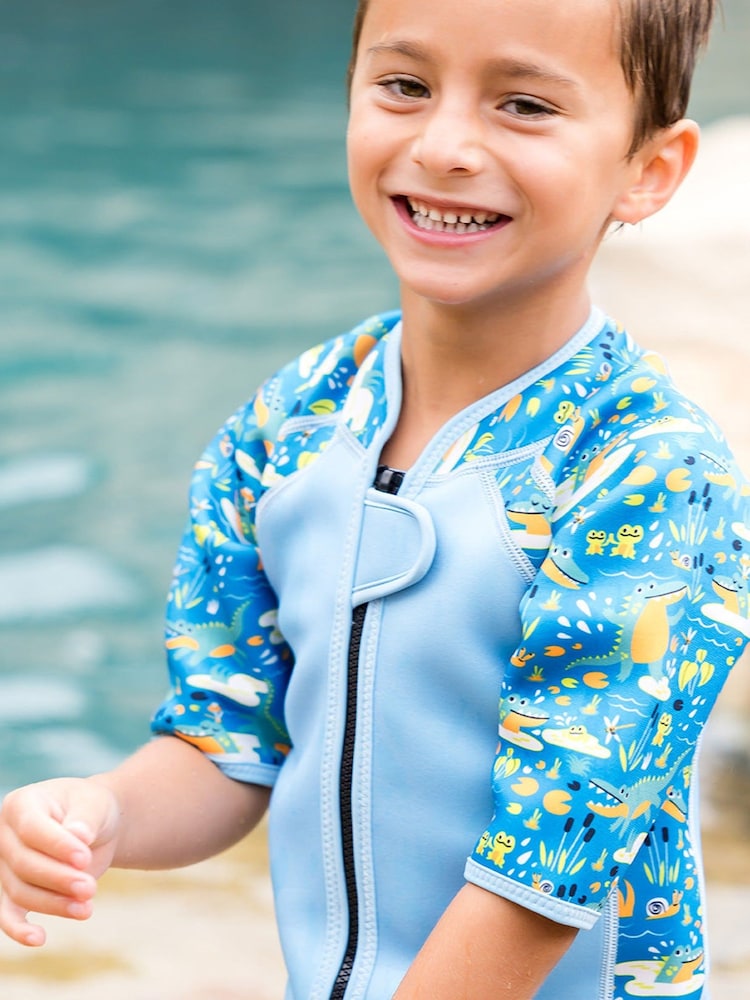 Splash About Blue Shorty Wetsuit - Image 2 of 5