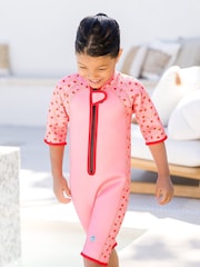 Splash About Pink Shorty Wetsuit - Image 2 of 7