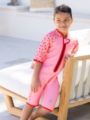 Splash About Pink Shorty Wetsuit - Image 3 of 7