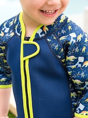 Splash About Blue Shorty Wetsuit - Image 5 of 7