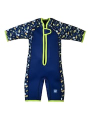 Splash About Blue Shorty Wetsuit - Image 6 of 7
