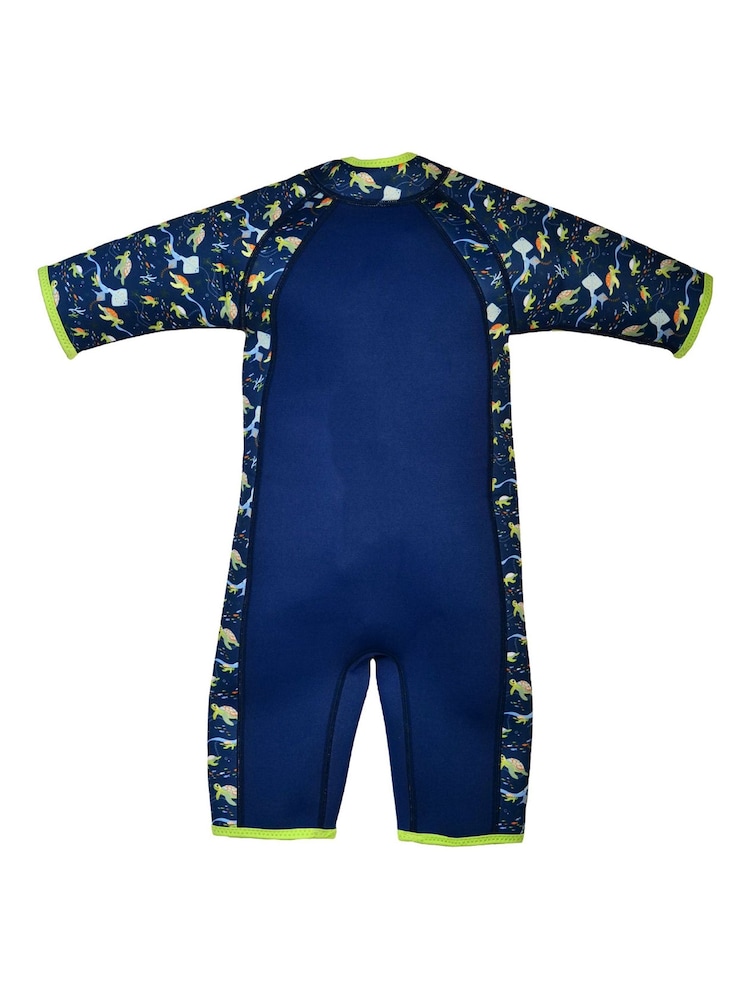 Splash About Blue Shorty Wetsuit - Image 7 of 7 Splash About Blue Shorty Wetsuit - Image 7 of 7
