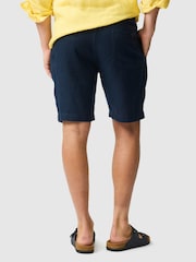 Rodd & Gunn Navy Blue Linen 9" Resort Shorts - Image 2 of 5