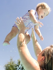 Splash About Purple Baby Wrap Wetsuit - Image 4 of 7