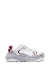 HUGO Grey GO1ST Trainers - Image 2 of 5