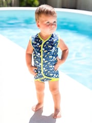 Splash About Blue Baby Wrap Wetsuit - Image 1 of 6