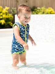 Splash About Blue Baby Wrap Wetsuit - Image 2 of 6