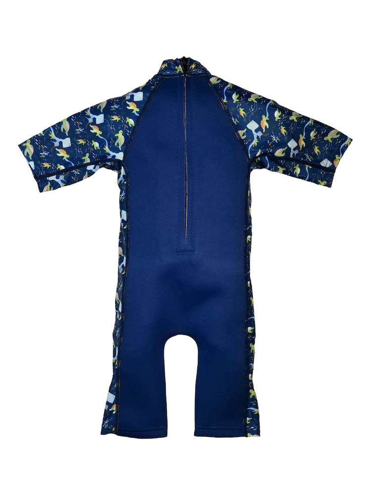 Splash About Blue Uv Sun & Sea Wetsuit - Image 5 of 5 Splash About Blue Uv Sun & Sea Wetsuit - Image 5 of 5