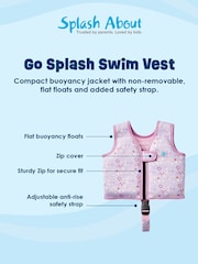 Splash About Purple Go Splash Swim Vest - Image 8 of 8
