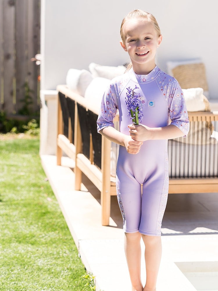 Splash About Purple UV Sun & Sea Suit - Image 2 of 7 Splash About Purple UV Sun & Sea Suit - Image 2 of 7