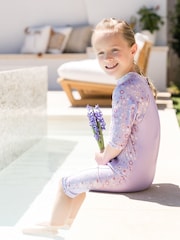 Splash About Purple UV Sun & Sea Suit - Image 4 of 7