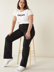 Levi's® Night Is Black Curve 725™ High Rise Boot Cut Jeans - Image 3 of 9