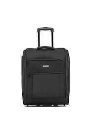 Flight Knight 56x45x25cm Easy Jet Overhead Soft Case Cabin Carry On Suitcase Hand Mono Canvas Luggage - Image 1 of 7