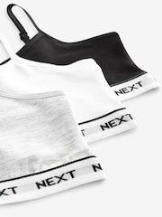 Monochrome Strappy Crop Top 3 Pack (5-16yrs) - Image 6 of 6