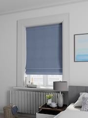Danube Blue Soho Made To Measure Roman Blind - Image 3 of 6